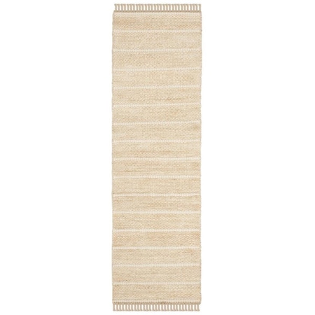 Safavieh 2 ft.-3 in. x 8 ft. Runner Natural Fiber Hand Woven Rug, Ivory NF550B-28